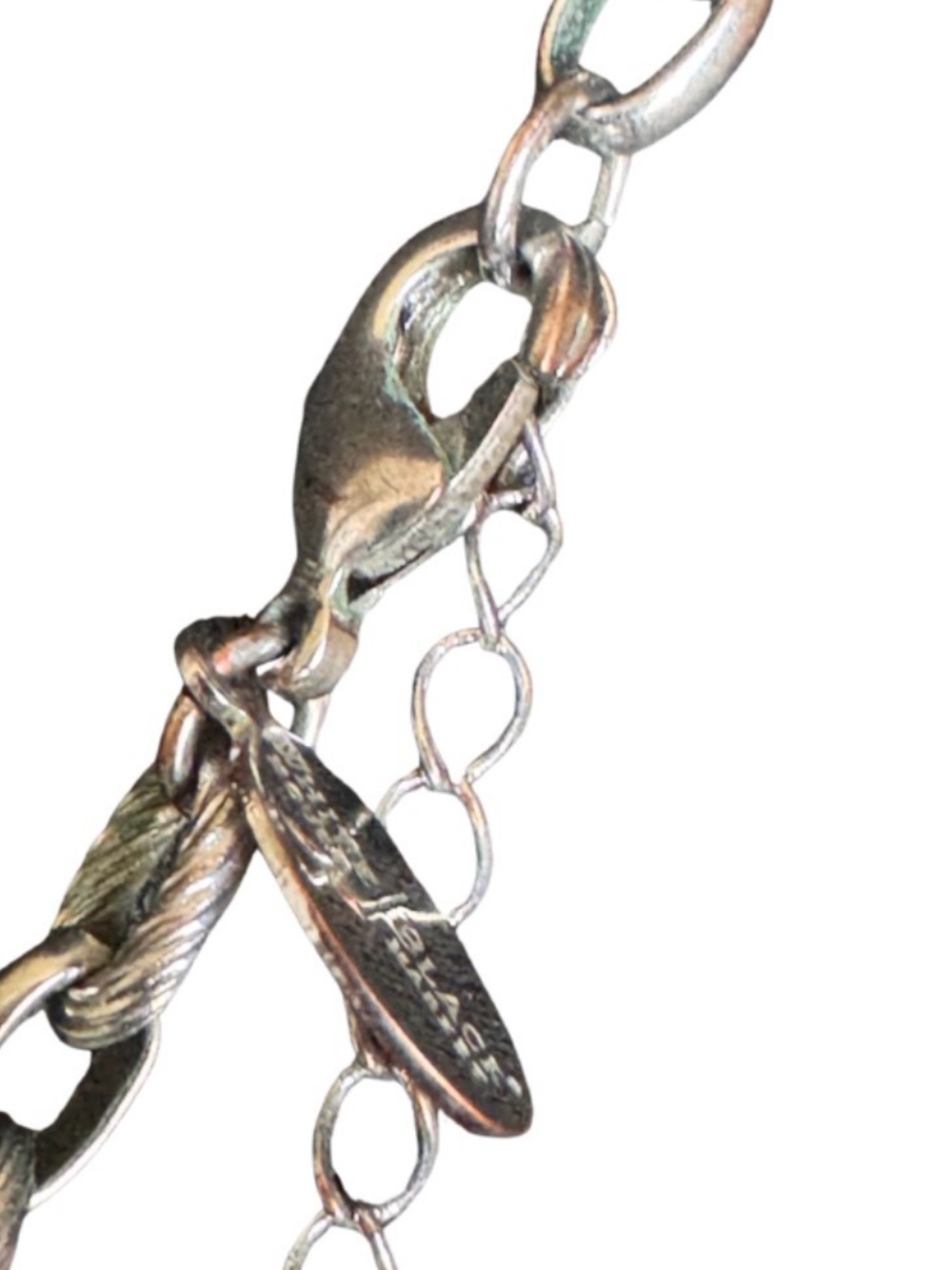 LONG White House Black Market silver toned chain White House - Picture 4 of 4